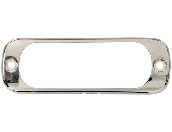 8892320 - Chrome Bezel For 3.375 Inch Thin Mount Horizontal Strobe Light