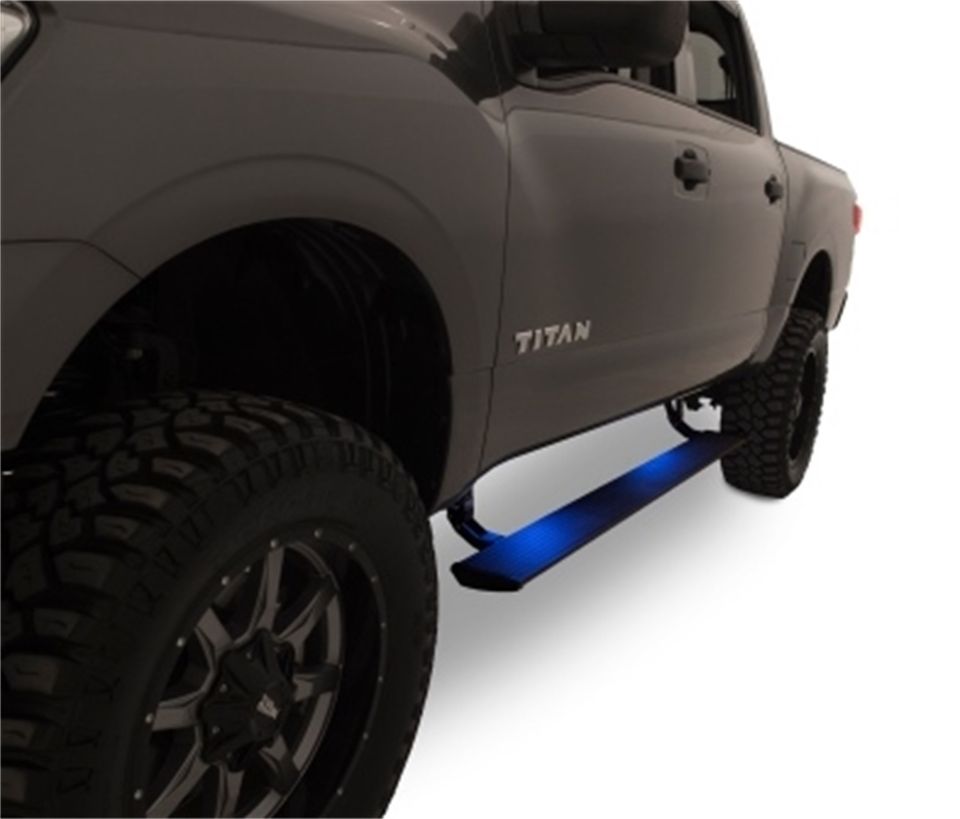 75120-01A - PowerStep Electric Running Board - 16-19 Nissan Titan/Titan XD, All Cabs - 2017-2019 Nissan TITAN and more