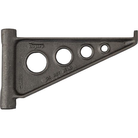 B23510 - 8-1/4 x 12-1/4 Inch Ductile Iron Outrigger