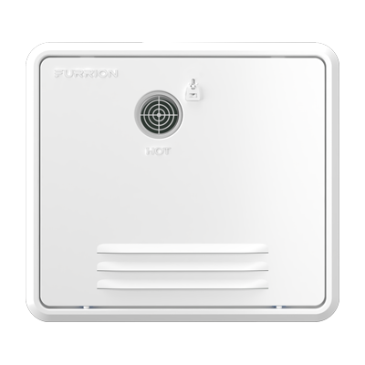 2021123960 - 18.1" x 16.1" White Retrofit Door for Tankless RV Water Heating System #FWH41EA-PS-AM
