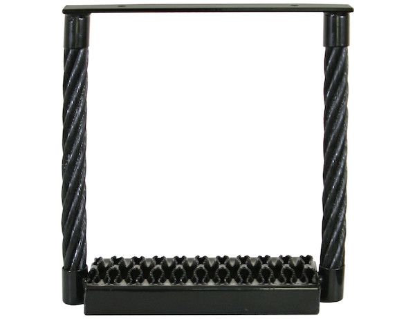 5231515 - Black Powder Coated Cable Type Truck Step - 15 x 15 x 4.75 Inch Deep