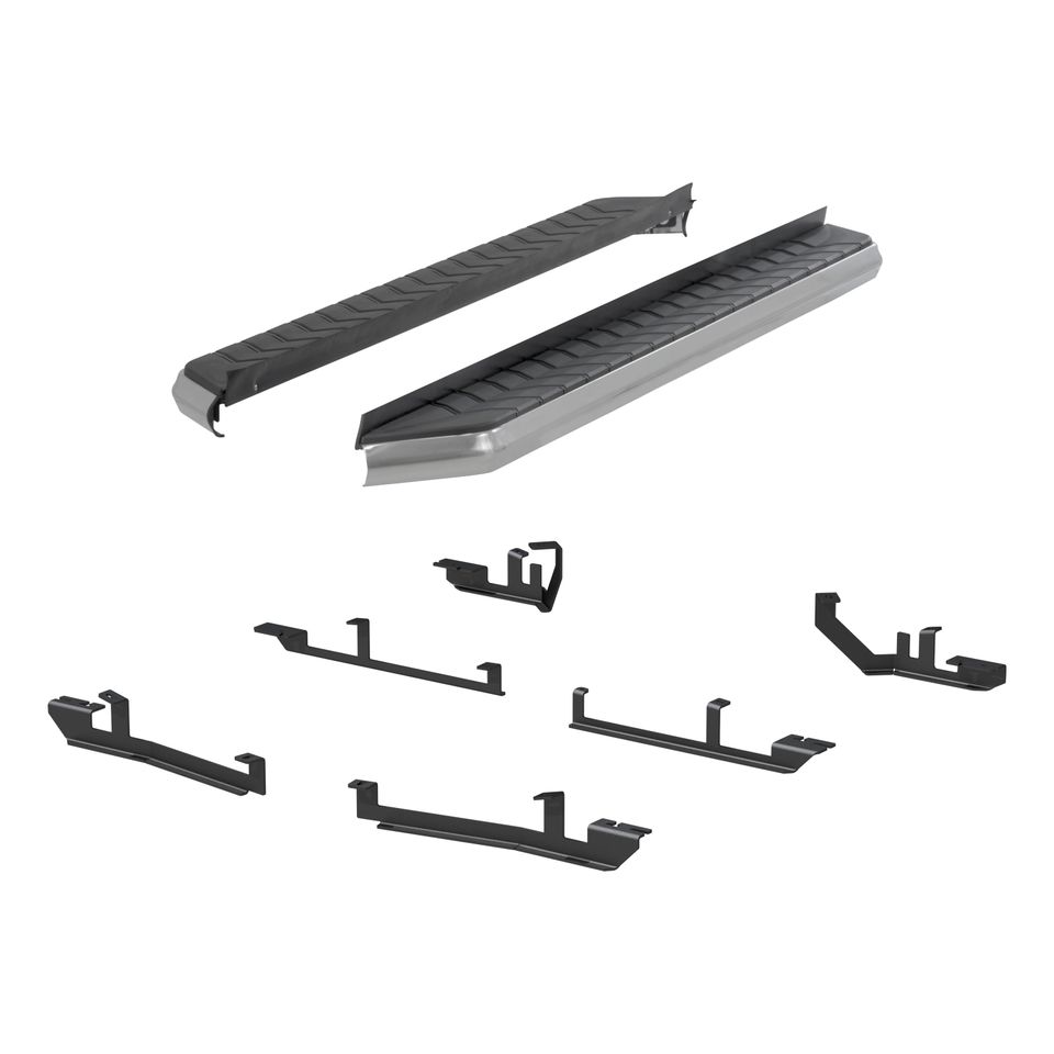 2051028 - AeroTread 5 x 67-Inch Polished Stainless SUV Running Boards, Select Kia Sorento - 2014-2020 Kia Sorento