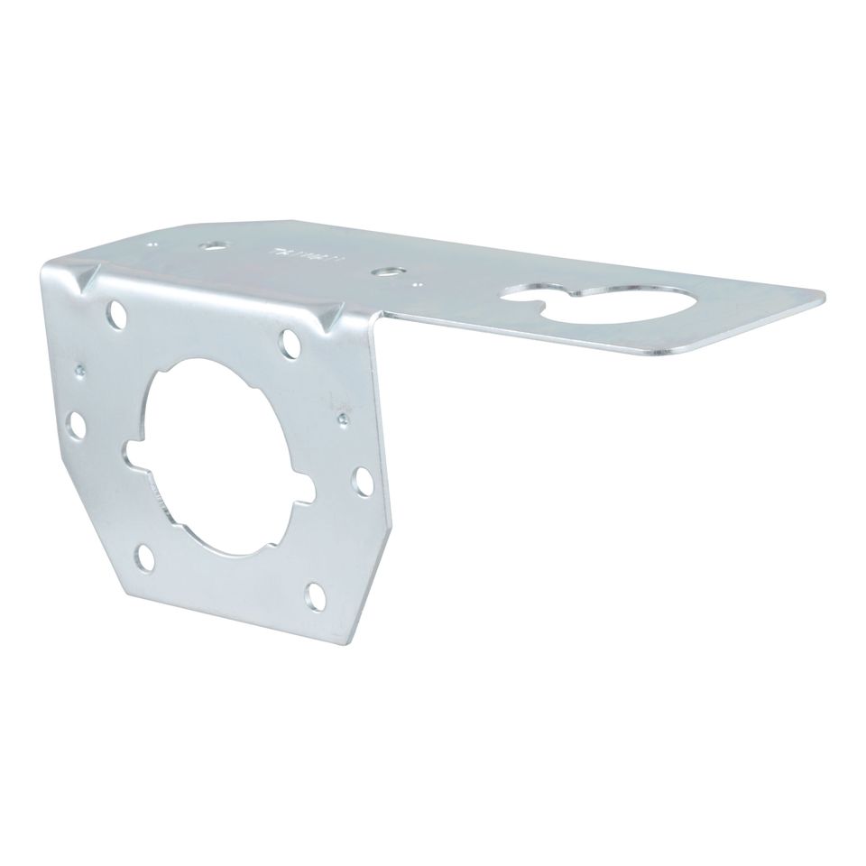 58210 - Vehicle-Side Trailer Wiring Harness Mounting Bracket for 4-Way or 6-Way Round