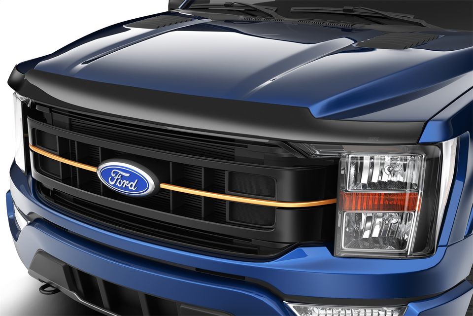 2842229 - Aeroskin Hood Protector; Smoke - 2021-2026 Ford F-150