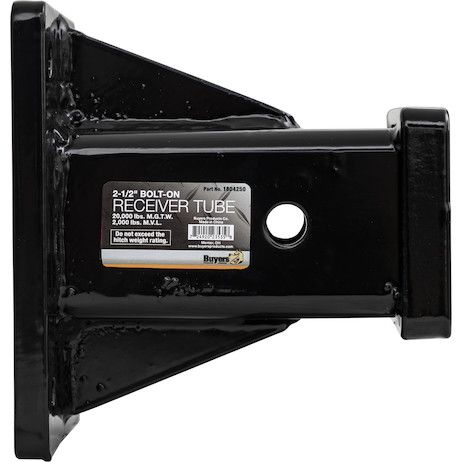 1804250 - Bolt-On Receiver Tube For 2-1/2 Inch Receivers