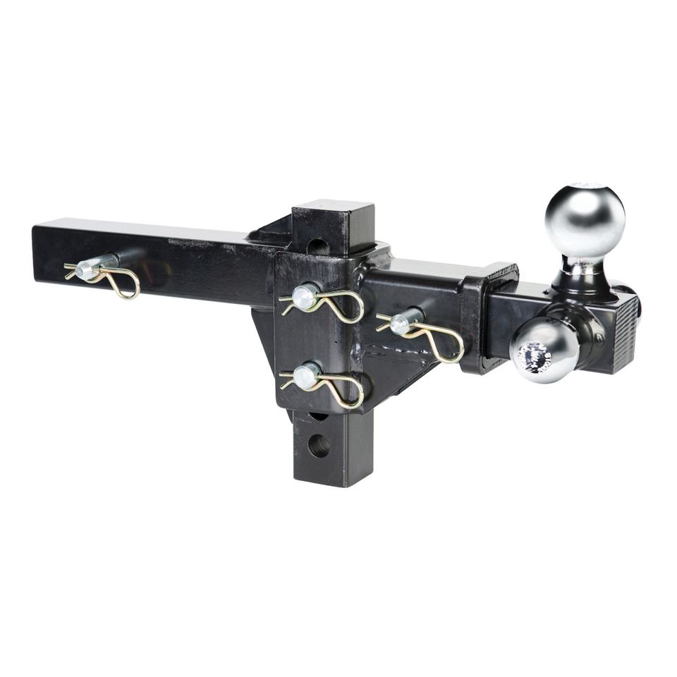 30001 - Fits 2" Recvr 2000-10000-14000 Gross Chr 1-7/8" & 2" & 2-5/16" Adjustable Black