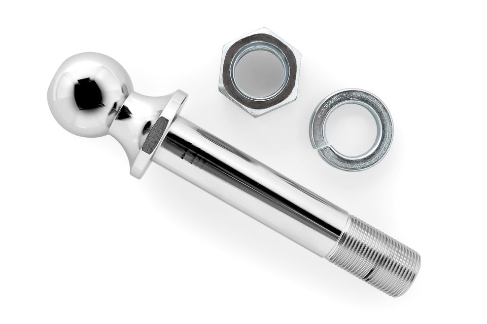 48759 - Hitch Ball, Chrome, Rated 6000, 2" x 1-1/4" x 6-5/8" (R3)