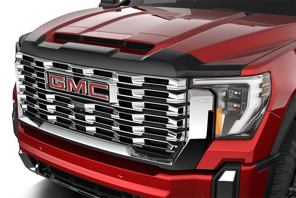 2842167 - Aeroskin Hood Protector; Smoke - 2019-2026 GMC Sierra 1500