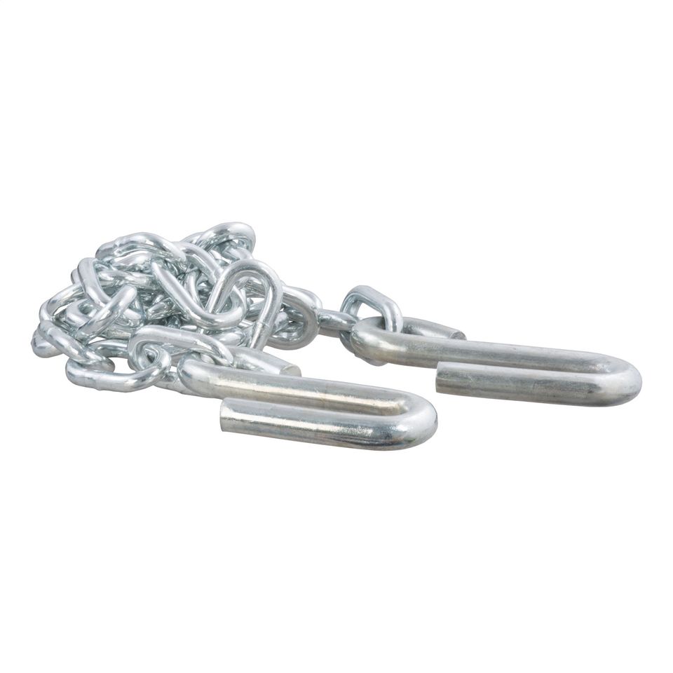 80031 - 48in. Safety Chain with 2 S-Hooks (5;000 lbs; Clear Zinc; Packaged)