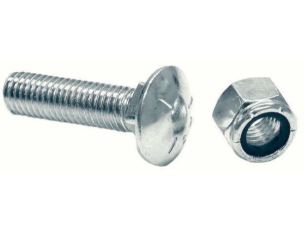 1301062 - SAM Bulk Cutting Edge 1/2 x 3-1/2 Inch Carriage Bolt And Locknut - Set Of 10