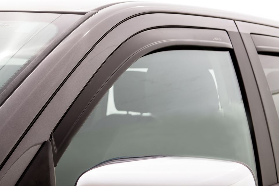 1774004 - Ventvisor Deflector; Matte Black; Low Profile; In-Channel Mount; 4 pc. - 2011-2026 Ram 2500 and more