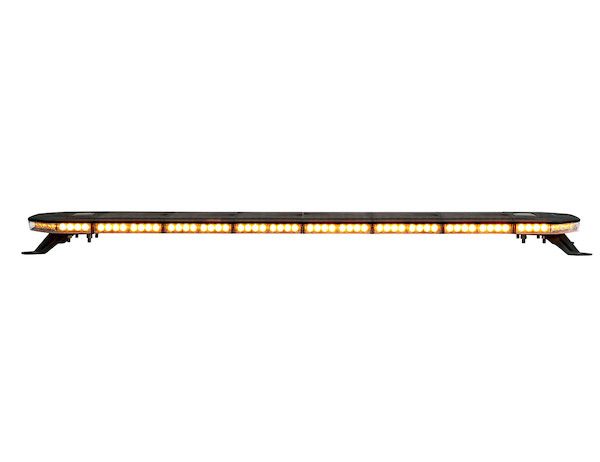 8893660 - 60 Inch Amber LED Light Bar with Warning / Clear Take Downs & Alley Lights