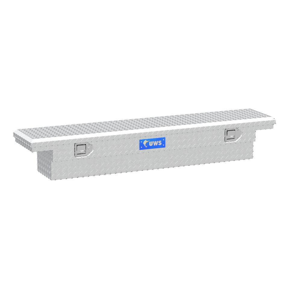 EC10311 - 63-Inch Heavy-Wall Aluminum Slim Truck Tool Box with Low Profile, RigidCore Lid - 2005-2024 Toyota Tacoma and more