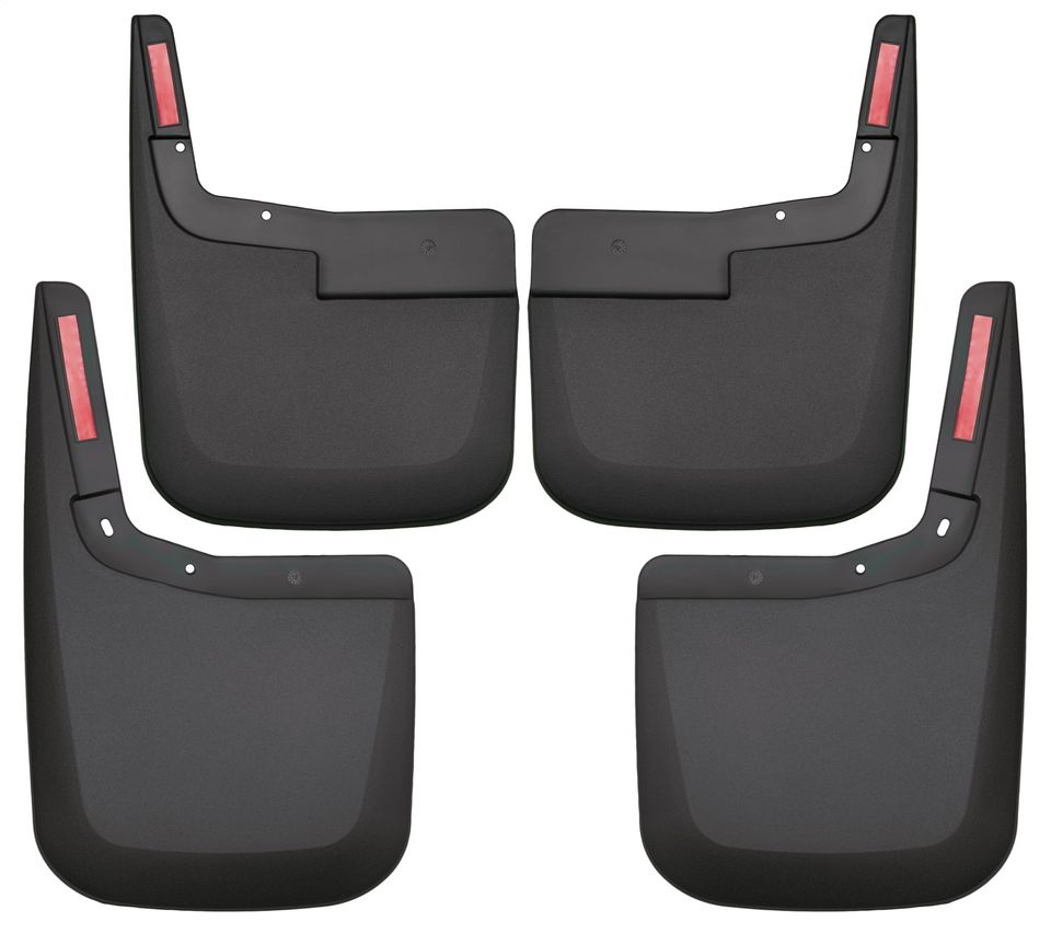 58446 - Custom Mud Guards-Front and Rear Mud Guard Set - 2015-2020 Ford F-150