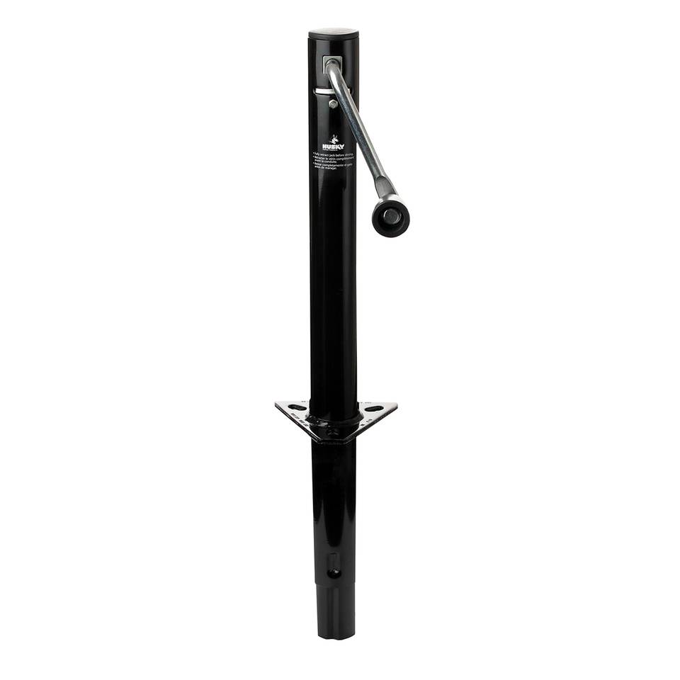 30781 - Man Side Wind Rnd A Frame Jack 1000 Tong 2" Outside Dia Bolt-On or Weld-On Black