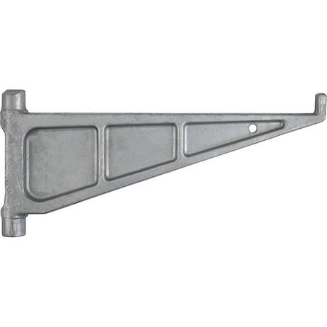 B23506HDG - 7 x 14 Inch Forged Removable Outrigger - Hot-Dipped Galvanized