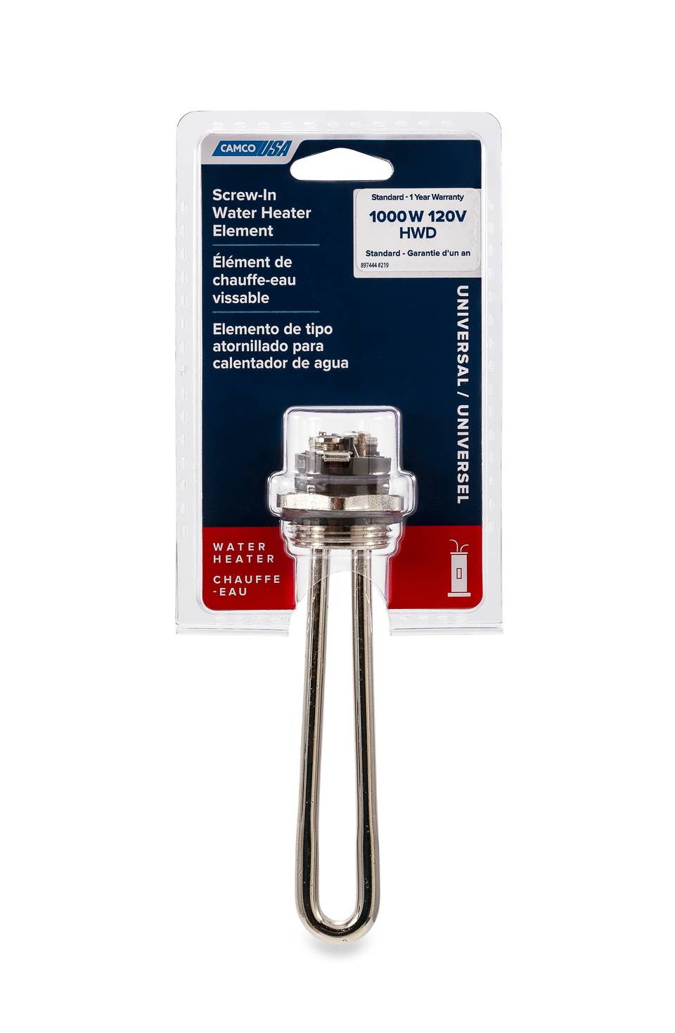 02103 - Element, Screw In - 1000W 120V HWD (E/F/S) (Clam)