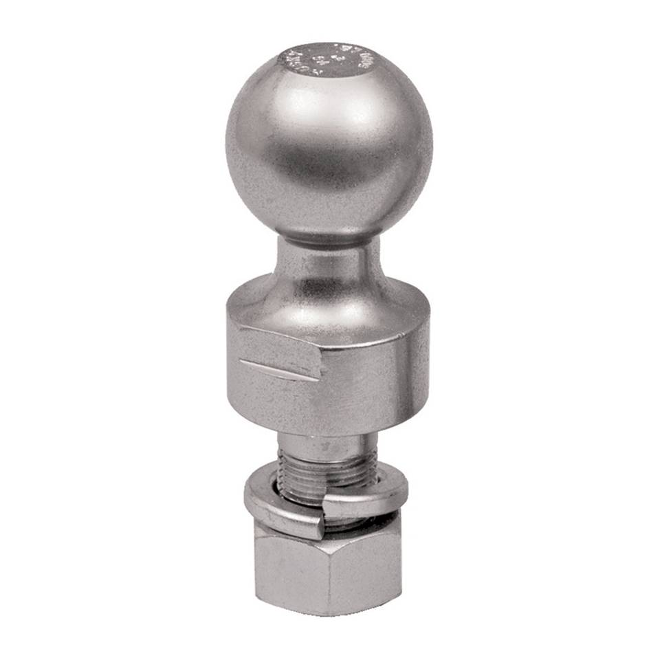 30601 - 2" Ball 1" Lift 5000 LB Gross Towing Cap 1" Shank Diameter Chrome Steel