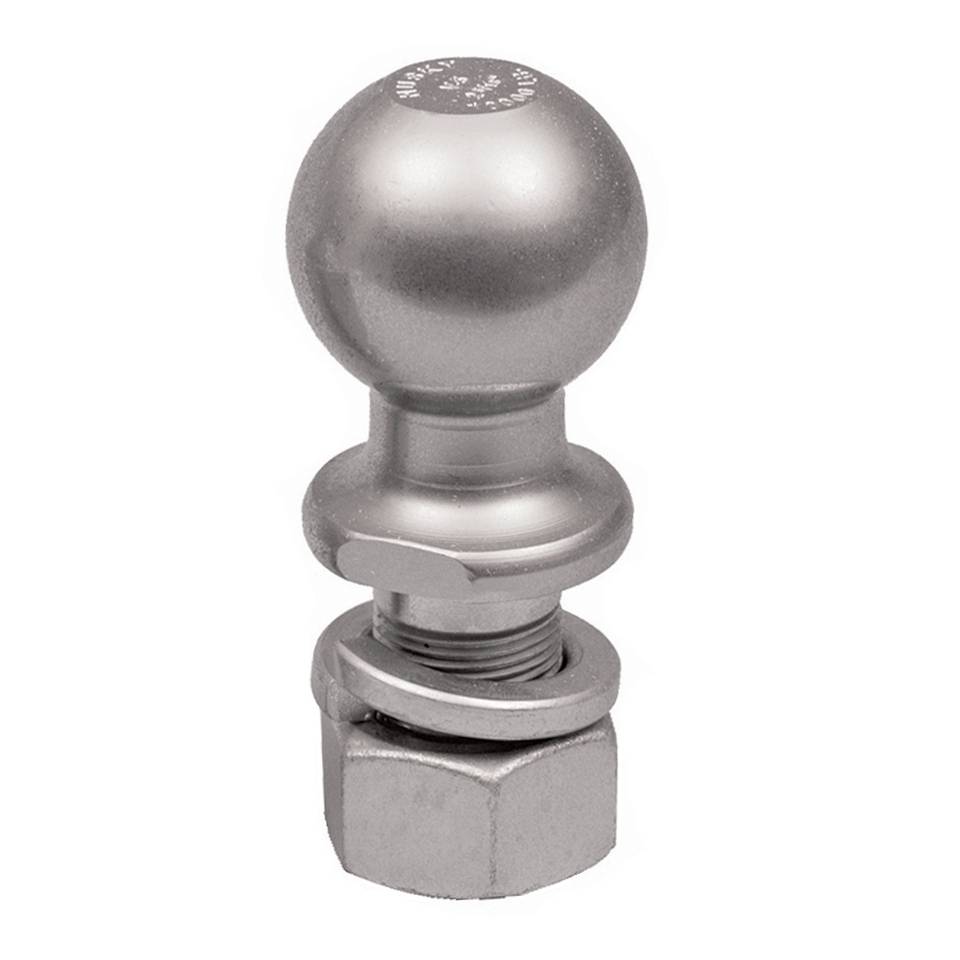 30255 - 2-5/16" Ball 12K Gross Cap 1-1/4" Shank Dia 2-5/8" Length Raw Steel Unpackaged