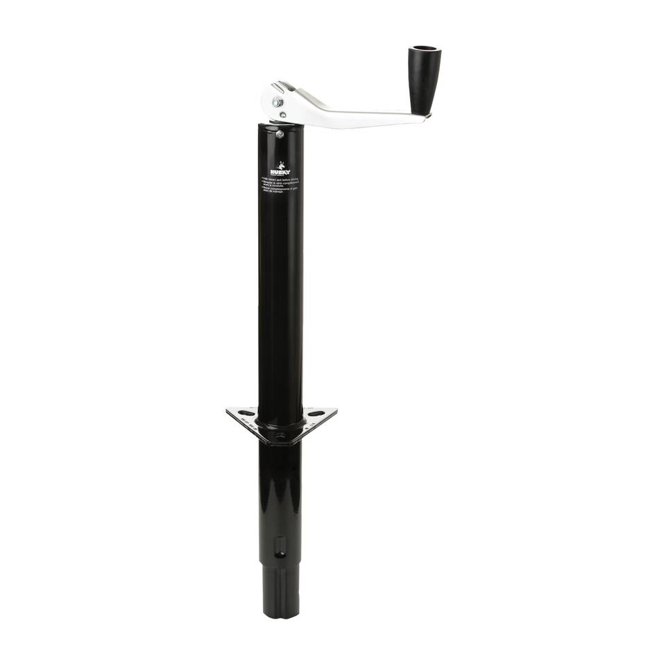 30774 - Man A-Frame Top Wind 1000 LB Cap Bolt-On or Weld-On Black Steel Inc Mount Brackt