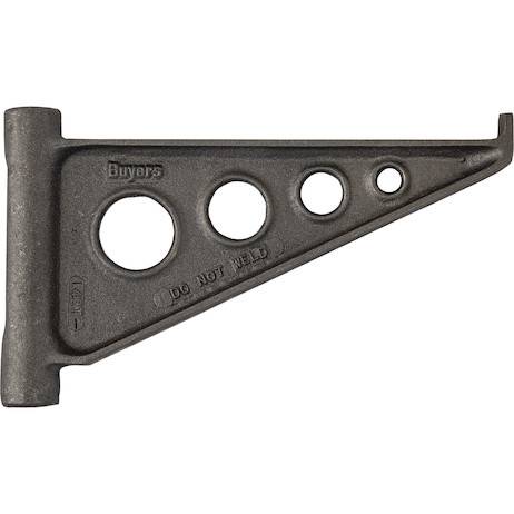 B23510 - 8-1/4 x 12-1/4 Inch Ductile Iron Outrigger