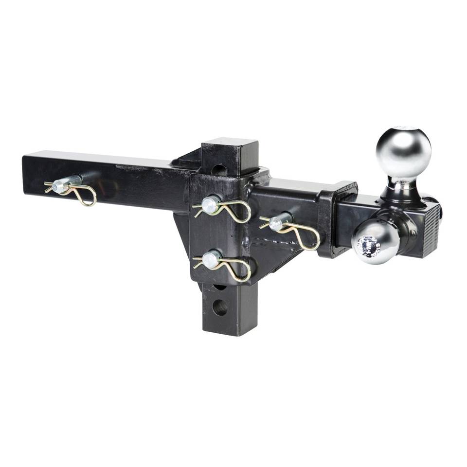 30001 - Fits 2" Recvr 2000-10000-14000 Gross Chr 1-7/8" & 2" & 2-5/16" Adjustable Black